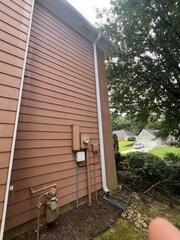 No downspout extension