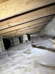 A Bunched and Torn Vapor Barrier is Useless