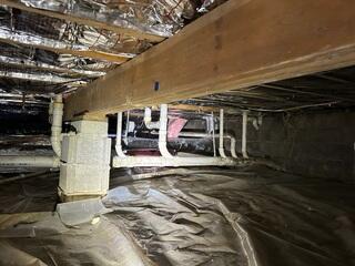 Uh Oh! This Crawl Space Needs Some TLC