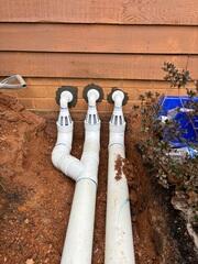 Exterior Dishcarge Lines