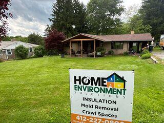 Rodent cleanup and insulation upgrade in Beaver Falls, PA 15010