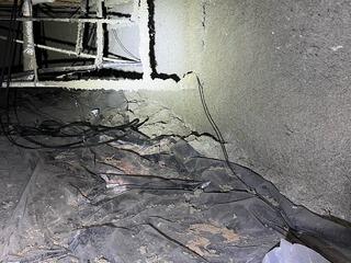 Crawl Space During Inspection