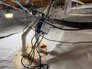 Crawl Space Sump Pump System
