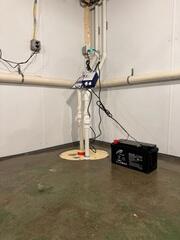 Newly Installed Sump Pump