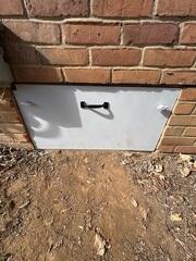 New Crawl Space Door