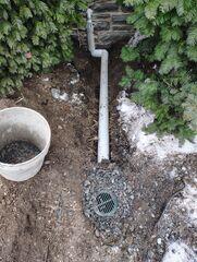 Buried Discharge Line Installation