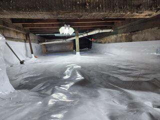Crawl Space Vapor Barrier in Hoboken, NJ