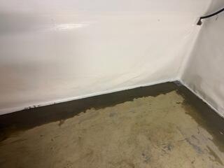 Vapor Barrier and Sub-Floor Drainage System