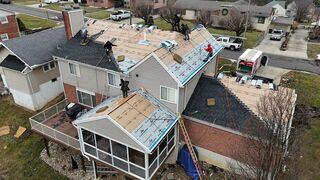 Middle of Roofing Project in Covington, KY