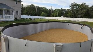Pool Installation Day