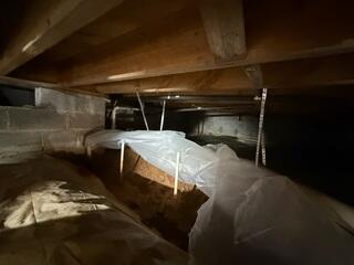 Crawl Space Before