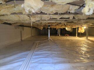 Crawl Space Encapsulation in Collinsville, Virginia