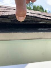 Roof Inspection in McKinney TX - Improperly Installed Starter Shingles