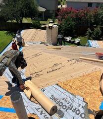 Roof Replacement in McKinney TX - Moisture Protection Installation