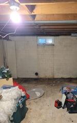 Before Foundation & Waterproofing Systems Installed