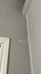 Water Damage Restoration in McKinney TX - Wall Cracks from Moisture