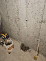 During Installation - Flexispan© with bottom drainage installed