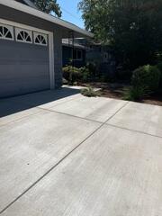 After Removal and Replacement of Old Driveway