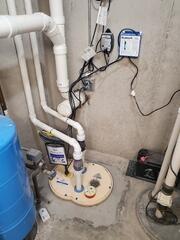 SuperSump Pump Installed