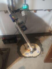 TripleSafe© installed with surrounding concrete replaced