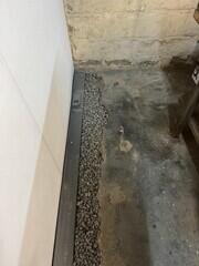 Interior Drainage System to Keep Basement Dry