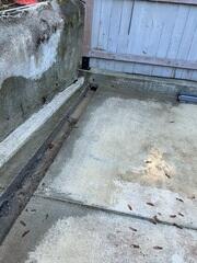 Trench For Placement of XL TrenchDrain