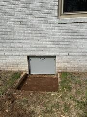 New Crawl Space Door