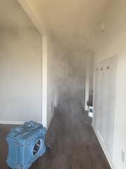 Ozone Generator During Fire Cleanup in Cumming, GA