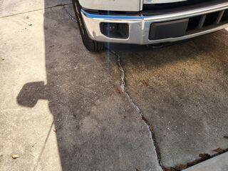 Concrete Driveway Cracks