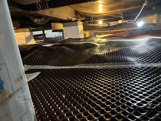 Drainage Matting Installation