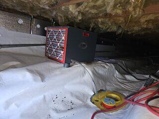 SaniDry Sedona with SmartDrain