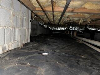 Crawl Space Encapsulation and Radon Mitigation in Harvest, AL