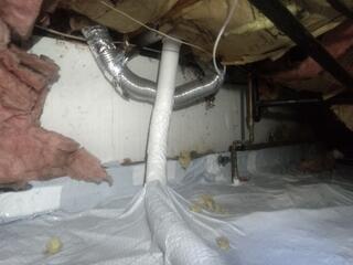 Vapor Pipe Penetration