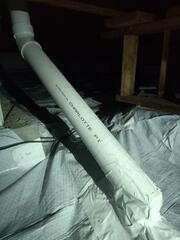 Vapor Pipe Penetration