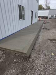 After Pouring and Finishing