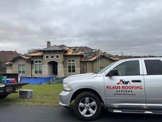 Before of a Havenwood roof replacement in New Braunfels.