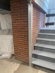 After Photo of Repaired Wall Crack, and New SmartJack Pier