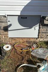 New Crawl Space Door