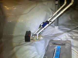 TripleSafe Sump Pump Installed