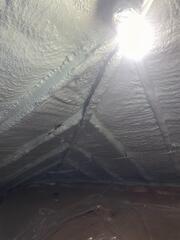 Roof deck spray foam in Port Crane, NY
