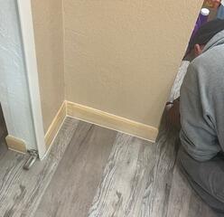 Baseboard Installation - Water Damage Restoration in Plano, TX