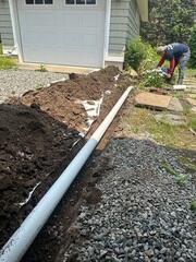 Discharge Line Installation