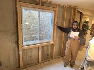 Completed Installation of the New EverLast Basement Window
