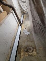 French Drain Installation