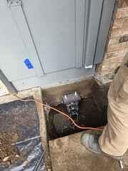 Placement of Steel Push Pier