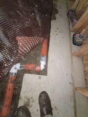 Flooding Crawl Space By The Lake In McCall, ID