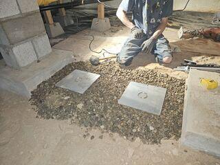 Compacted engineered fill surrounds our SmartJack base