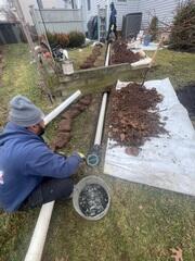 Discharge Line Installation