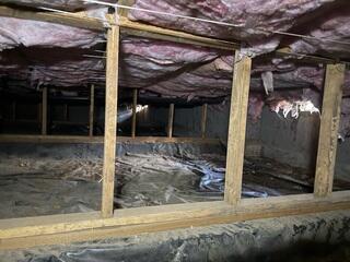 Crawl Space Before