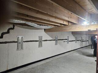 Wall Anchor Foundation Repair